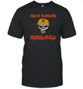 Chicago Blackhawks Iron Maiden Rock Band T Shirt