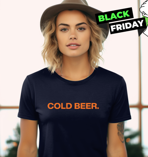 Detroit Tigers Andrew Chafin Cold Beer Women039S T Shirt