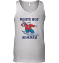 Bear White Boy Summer Tank Top