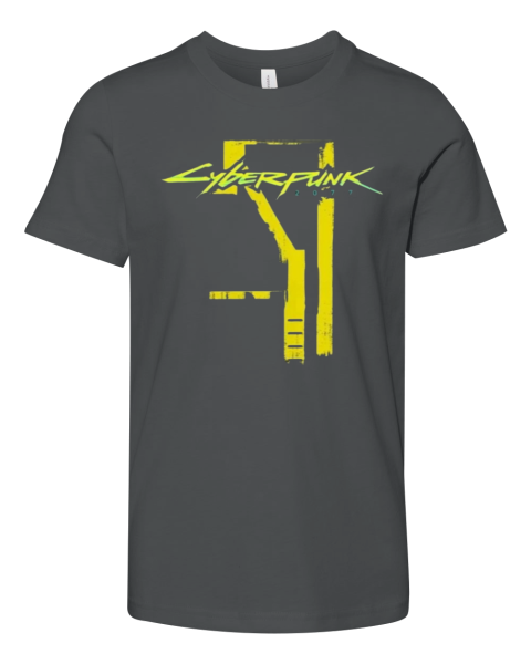 Cyberpunk 2077 Logo Premium Youth T Shirt