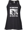 Elon Musk No Trump No Kkk No Fascist Usa Racerback Tank