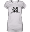 Cocktail Weenies Dachshund Women039S V Neck T Shirt