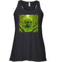 Alien Forest Racerback Tank