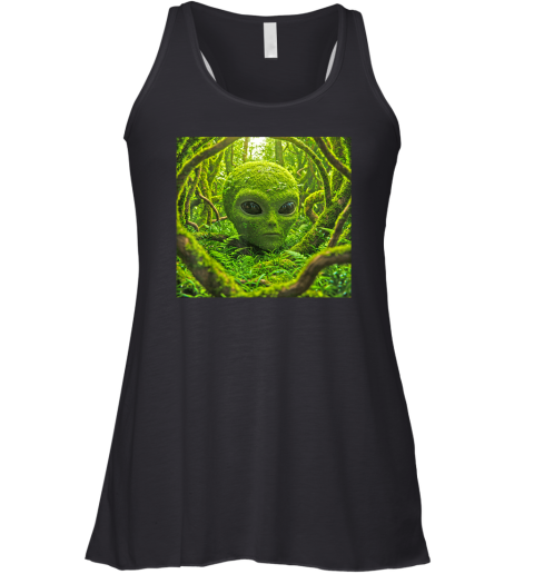 Alien Forest Racerback Tank