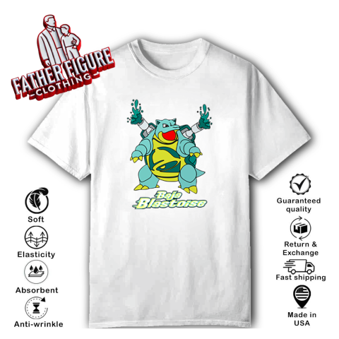 Baja Blastoise Turtle T Shirt