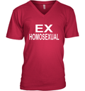Ex Homosexual V Neck T Shirt