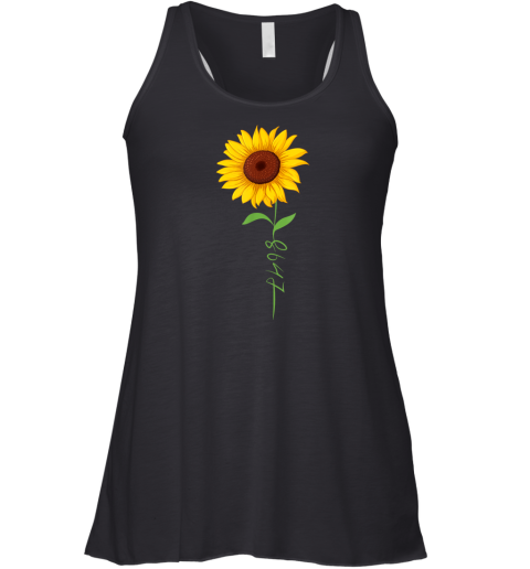 8647 Subtle Anti Trump 86 47 Floral Boho Racerback Tank