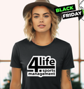 Dj Burns Jr 4 Life Sports Management Women039S T Shirt