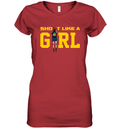 Caitlin Clark Shoot Like A Girl Women039S V Neck T Shirt