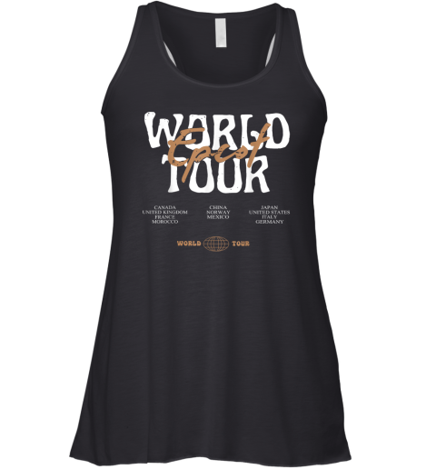 Drinking Around The World Epcot Drinking World Showcase Team Racerback Tank