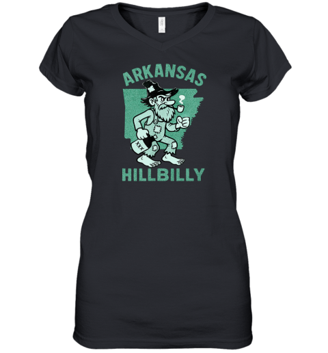 Arkansas Hillbilly Women039S V Neck T Shirt