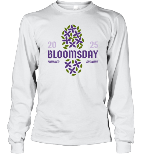Bloomsday 2025 Finisher Spokane Long Sleeve T Shirt