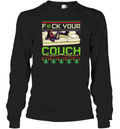 Dave Chappelle039S Show Fuck Your Couch Ugly Christmas Long Sleeve T Shirt