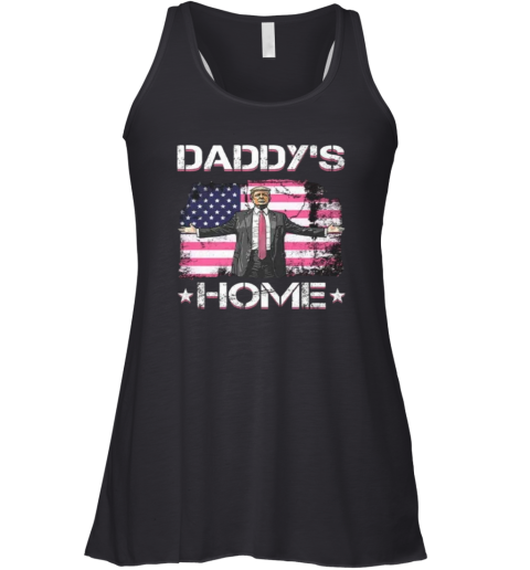 Daddy039S Home Donald Trump Racerback Tank