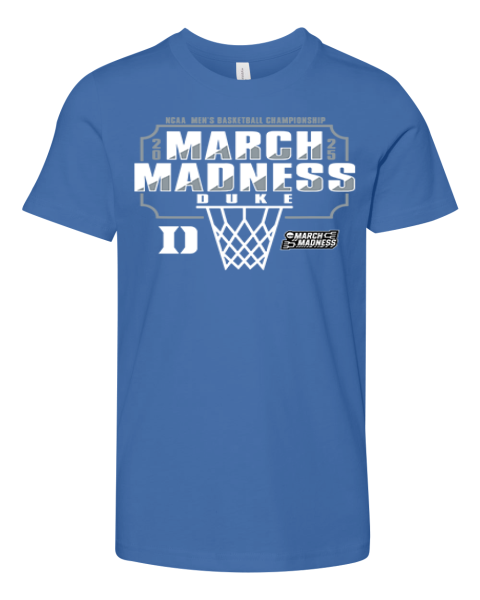 Duke Blue Devils March Madness 2025 Premium Youth T Shirt