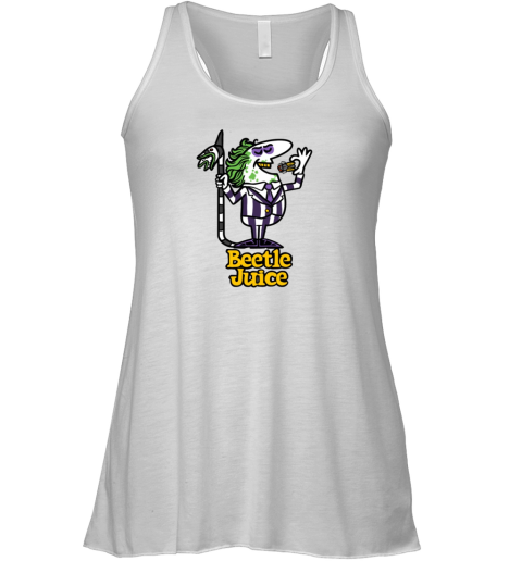 Beetlejuice Pizza Racerback Tank