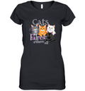 Cats Are Fairest Of Them All Women039S V Neck T Shirt