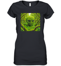 Alien Forest Women039S V Neck T Shirt