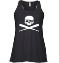 Bryan Reynolds Skull And Cross Racerback Tank