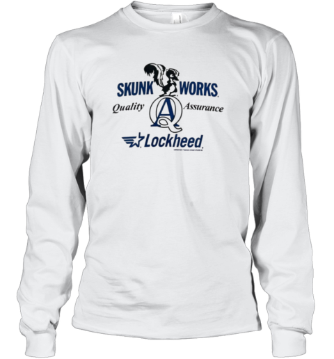 Buzz Ricksons Skunk Works Long Sleeve T Shirt