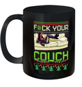 Dave Chappelle039S Show Fuck Your Couch Ugly Christmas Ceramic Mug 11Oz