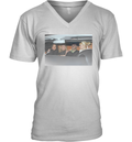 Britney Spears Paris Hilton Lindsay Lohan Luigi Mangione V Neck T Shirt