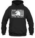 Eagles Make America 1776 Again Hoodie