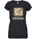 Eggflation Egg Inflation Women039S V Neck T Shirt