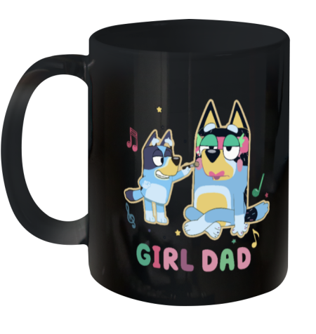 Bluey Girl Dad Ceramic Mug 11Oz