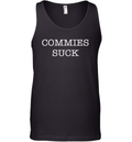 Bruce Ballou Wearing Commies Suck Tank Top
