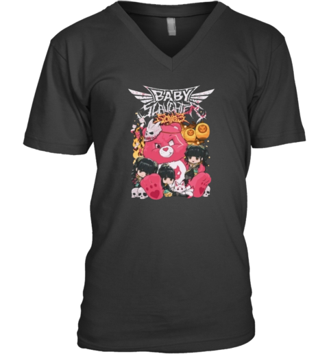 Baby Slaughter Bear V Neck T Shirt