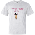 Donald Trump Is A Racist Dyed Heavyweight T Shirt