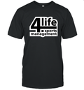 Dj Burns Jr 4 Life Sports Management T Shirt