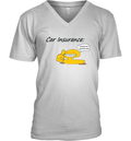 Car Insurance I Fucking Love Tomatoes Dude V Neck T Shirt