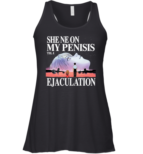 Asuka And Shinji She Neon Penisis Til I Ejaculation Racerback Tank