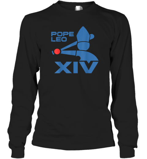 Da Pope Leo The 14Th Xiv Baseball Apparel Long Sleeve T Shirt