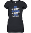 Dallas Cowboys We Almost Always Almost Win Women039S V Neck T Shirt