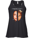 Elon Vs Trump Face Off Racerback Tank