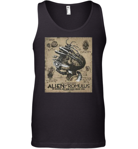 Alien Romulus In Space No One Can Hear You Tank Top