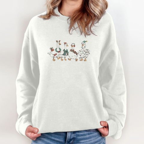 Christmas Silly Goose Sweatshirt