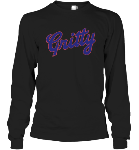 Detroit Gritty Tigs Long Sleeve T Shirt