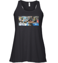 Branch Flipped Off Packers Fans Racerback Tank