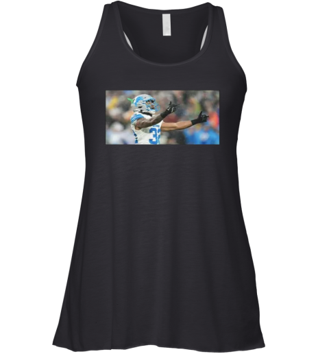 Branch Flipped Off Packers Fans Racerback Tank