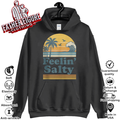 Feelin039 Salty Beach Summer Vacation Vintage Hoodie
