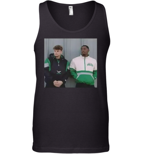 Cooper Dejean X Quinyon Mitchell Eagles Football Tank Top