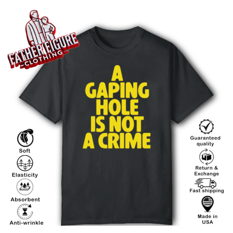 A Gaping Hole Is Not A Crime T Shirt