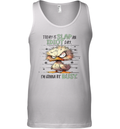 Duck Today Is Slap An Idiot Day I039M Gonna Be Busy Tank Top