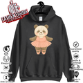 Adorable Ballerina Panda Hoodie