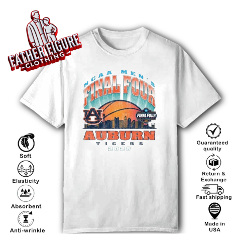 Auburn Final Four Shirt 2025 Ncaa Basketball T Shirt
