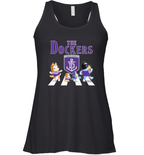 Bluey The Dockers Abbey Road Racerback Tank